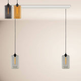 s.luce Candeeiro suspenso para sala de jantar Cruet Up 2 a 5 luzes 160cm