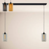 s.luce Candeeiro suspenso para sala de jantar Cruet Up 2 a 5 luzes 160cm