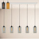 s.luce Cruet Up lampada a sospensione per sala da pranzo da 2 a 5 luci 160 cm