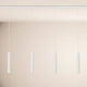 s.luce Crutch pendant lamp 1-phase track 200cm end feeder