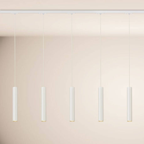 s.luce Crutch Hängeleuchte in Weiß, minimalistisches Design für moderne Räume, ideal für individuelle Lichtlösungen.