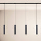 s.luce Crutch pendant lamp 1-phase track 200cm end feeder