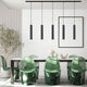 s.luce Crutch pendant lamp 1-phase track 200cm end feeder