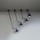 DCWéditions Gras N°302 Deckenlampe mit Ausleger, ikonisches Design für modernes Büro. Schlicht, robust und ergonomisch.