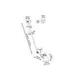 DCWéditions Gras N°302 Lampada da soffitto con supporto
