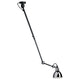 DCWéditions Gras N°302 Deckenlampe mit Ausleger im ergonomischen Design, ideal für Büro und Industrie.