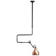 DCWéditions Gras N°312 Deckenlampe mit Ausleger im modernen Design, ideal für Büros und Industrie.