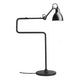 DCWéditions Gras N°317 Tischlampe mit Schirm schwenkbar in modernem schwarzem Design