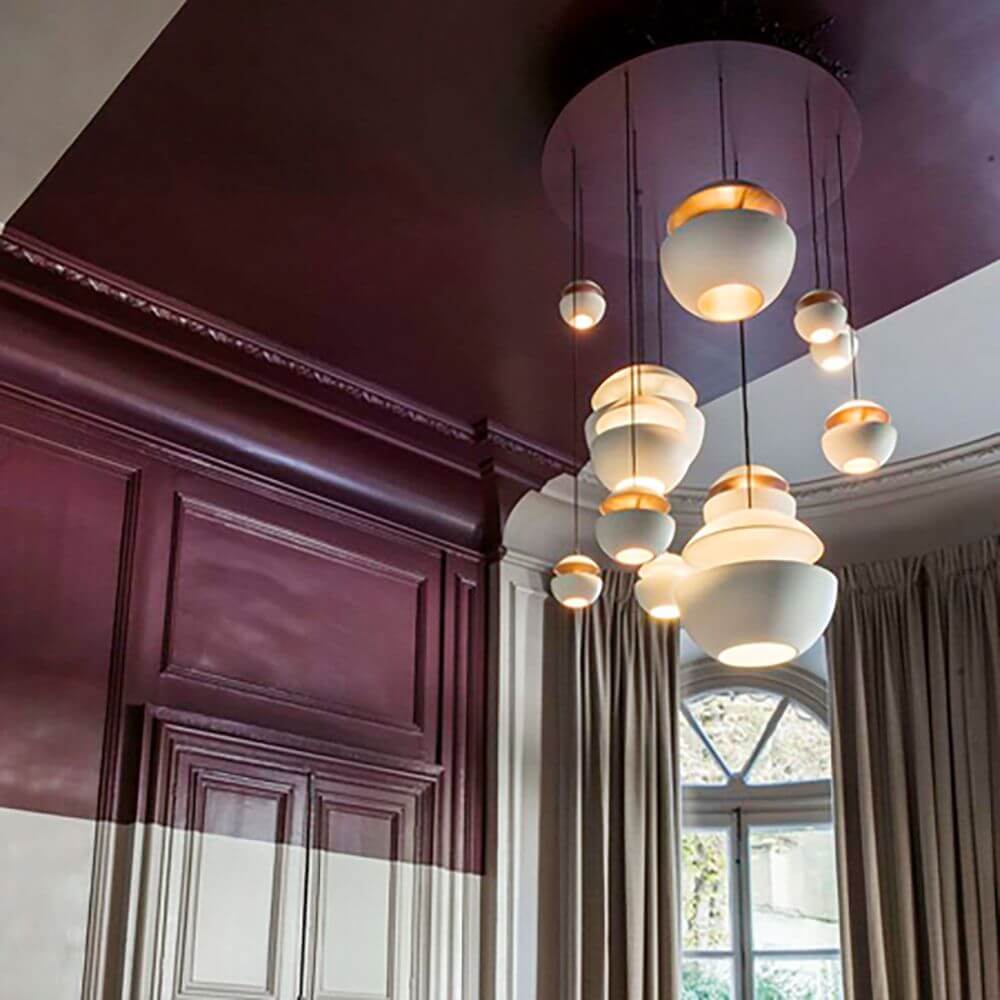 Lampa wisząca LED DCWéditions Here Comes The Sun Ø 25 cm