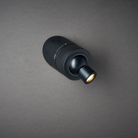 DCWéditions Vision 20/20 LED-Wandleuchte Schwarz