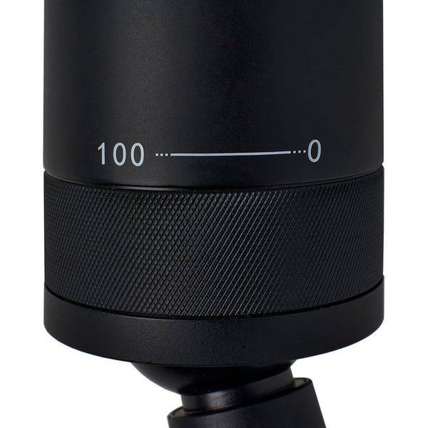 DCWéditions Vision 20/20 LED-Wandleuchte Schwarz mit Dimmerring für Bettleselampe