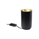 DCWéditions Tobo Stahl Bodenleuchte, moderne Designlampe mit Dimmer, warmes Licht, Ø 14 cm.