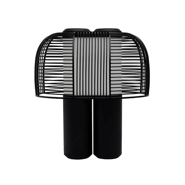 DCWéditions Yasuke LED Tischleuchte, moderne Designer-Tischlampe mit zwei Dimmern und futuristischem Look