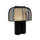 DCWéditions Yasuke LED Tischleuchte mit dimmbaren Licht und modernem Design, inspiriert von futuristischer Architektur.