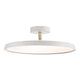 LED Deckenlampe Alba Pro 40 Weiß, Opal Weiß - moderne Deckenleuchte in elegantem Design für stimmungsvolle Beleuchtung.