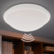 Daba LED Wand- & Deckenleuchte mit Sensor IP66 1300lm, weiße Deckenleuchte für innen
