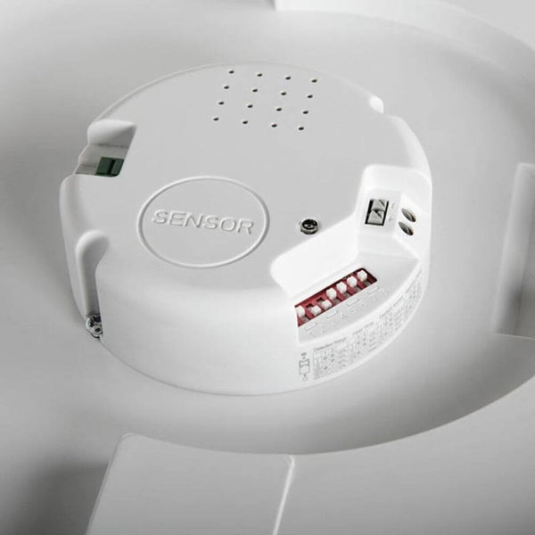Daba LED Wand- & Deckenleuchte mit Sensor IP66 1300lm, Sensorbereich 8 m, 360° Winkel
