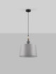 Damo Pendelleuchte Ø 34cm in Grau, elegantes Design für Küchen und Esszimmer, hergestellt von NOVA LUCE.