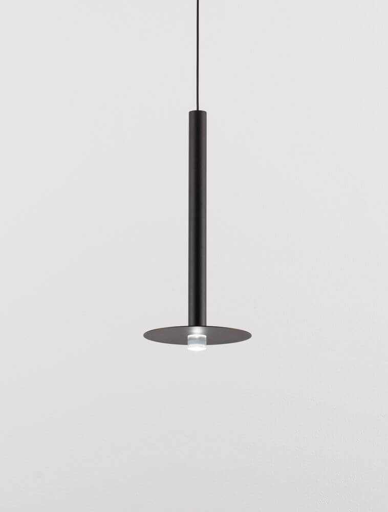 Dandia LED Pendelleuchte Ø 16,5cm 3000K Schwarz mit modernem, elegantem Design.