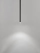Dandia LED Pendelleuchte Ø 8cm 3000K Schwarz in modernem Design, ideal für stilvolle Innenräume.