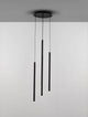 Dandia LED Pendelleuchte 5-flammig Ø 35,5cm 3000K Schwarz - moderne, elegante Hängeleuchte für stilvolle Beleuchtung.