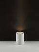 Dara LED Außendeckenleuchte 3000K IP54 in schwarzem Aluminium mit Glas-Diffusor, minimalistisches Design für Außenbereiche