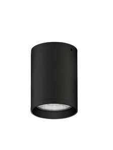 Dara LED Außendeckenleuchte 3000K IP54 schwarze Deckenleuchte aus Aluminium mit Glas-Diffusor
