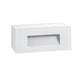 Dart-2 LED Outdoor Einbaustrahler IP65 in Weiß mit Glasdiffusor für die Außenbeleuchtung.