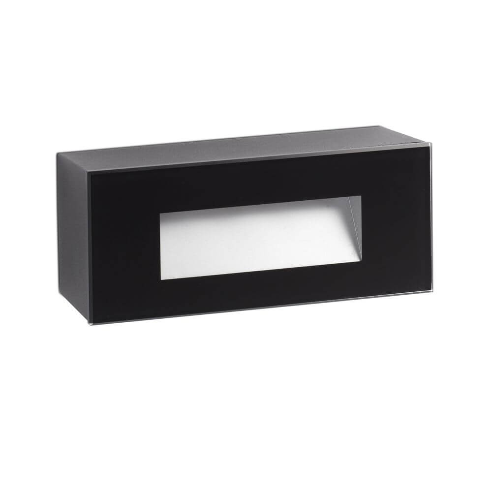 Dart-2 LED Outdoor Einbaustrahler IP65 in Schwarz, ideal für die Signalbeleuchtung im Freien.