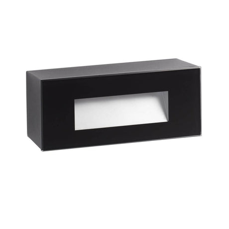 Dart-2 LED outdoor recessed spotlight IP65 in black, ideal for outdoor signal lighting.