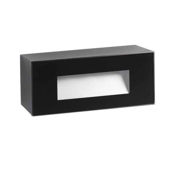 Dart-2 LED Outdoor Einbaustrahler IP65 in Schwarz, ideal für die Signalbeleuchtung im Freien.