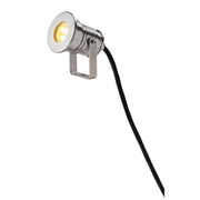 Dasar Projector LED Pro Edelstahl 7W 3000K 12V-24V IP68 Außenleuchte warmweiß