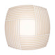 Deckenleuchte Kuulto 9100 aus Holz 52cm in modernem Design mit warmem Licht.