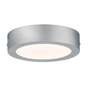Deckenleuchte Lunar LED Panel Ø 17cm Warmweiß Alu – modernes Design mit gleichmäßiger Lichtverteilung.