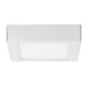 Deckenleuchte Lunar LED Panel 11,1W Weiß Alu mit modernem, flachem Design und gleichmäßiger Lichtverteilung.