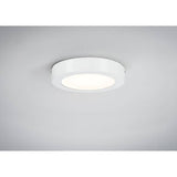 Panneau LED lunaire de lumière du plafond 11W Aluminium blanc