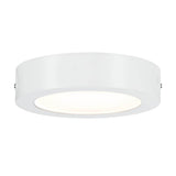 Ceiling light lunar led panel 11W white aluminum