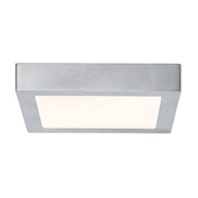 Deckenleuchte Lunar LED Panel 15,4W 1140lm Alu - modernes und flaches Design mit gleichmäßiger Lichtverteilung.
