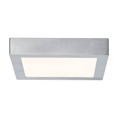 Lunar loftslampe LED Panel 15,4W 1140lm aluminium - moderne og fladt design med jævn lysfordeling.