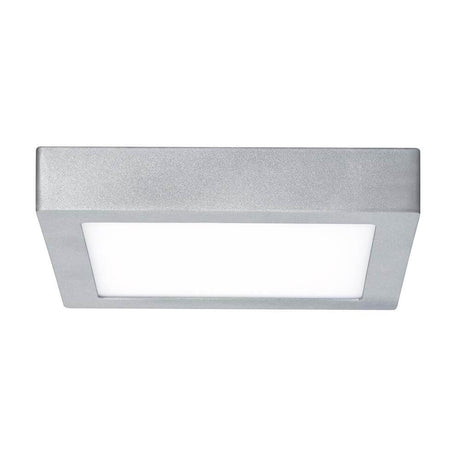 Lunar loftslampe LED Panel 15,4W 1140lm aluminium i et moderne, fladt aluminiumsdesign.