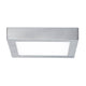 Deckenleuchte Lunar LED Panel 15,4W 1140lm Alu in moderner, flacher Aluminium-Designausführung.