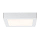 Deckenleuchte Lunar LED Panel 15,4W Weiß Alu in modernem Design, ideal für wohnlich-moderne Räume.
