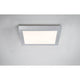 LED Deckenlampe Lunar 30x30cm Alu – moderne Deckenleuchte mit flachem Design und gleichmäßiger Lichtverteilung.