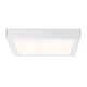 Deckenleuchte Lunar LED Panel 17,2W Weiß Alu in modernem Design und flachem Aufbau