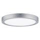 Deckenleuchte Lunar LED Panel 21,8W Alu in modernem Design mit flachem Aufbau und gleichmäßiger Lichtverteilung.