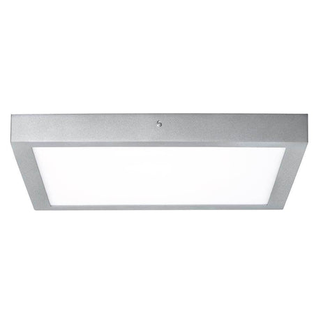 LED Panel 40x40cm Lunar 21,8W Alu in modernem Design mit flachem Aufbau und gleichmäßiger Lichtverteilung.