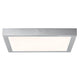 LED Panel 40x40cm Lunar 21,8W Alu - moderne Wand- und Deckenleuchte für harmonische Lichtverteilung.