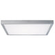 Deckenleuchte Lunar LED Panel 27,4W Alu in modernem Design mit flachem Aufbau und gleichmäßiger Lichtverteilung.