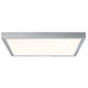 Deckenleuchte Lunar LED Panel 27,4W Alu in modernem Design mit flachem Aufbau und gleichmäßiger Lichtverteilung.