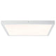 Deckenleuchte Lunar LED Panel 27,4W Weiß Alu in moderner, flacher Bauweise mit gleichmäßiger Lichtverteilung.